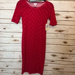 LuLaRoe Julia dress. New with tags!